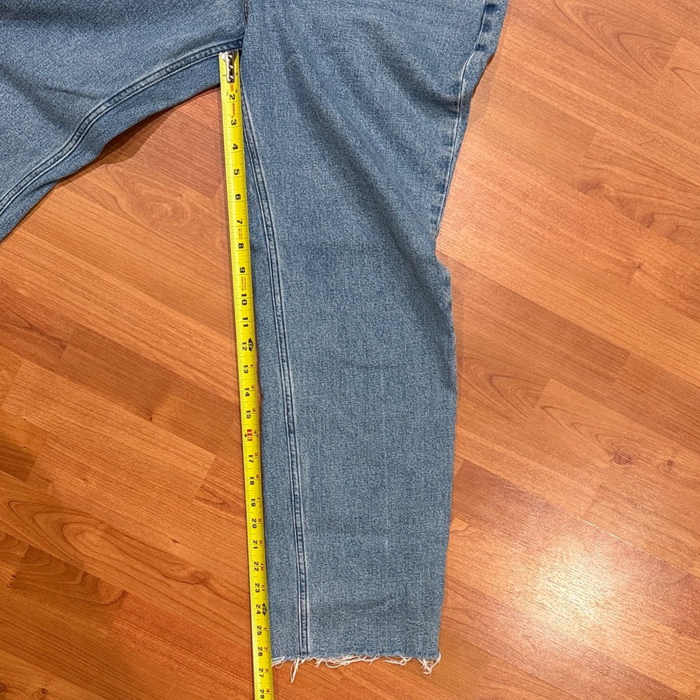 Abercrombie & Fitch The Ankle Straight Ultra High Rise / long length - Picture 7 of 8